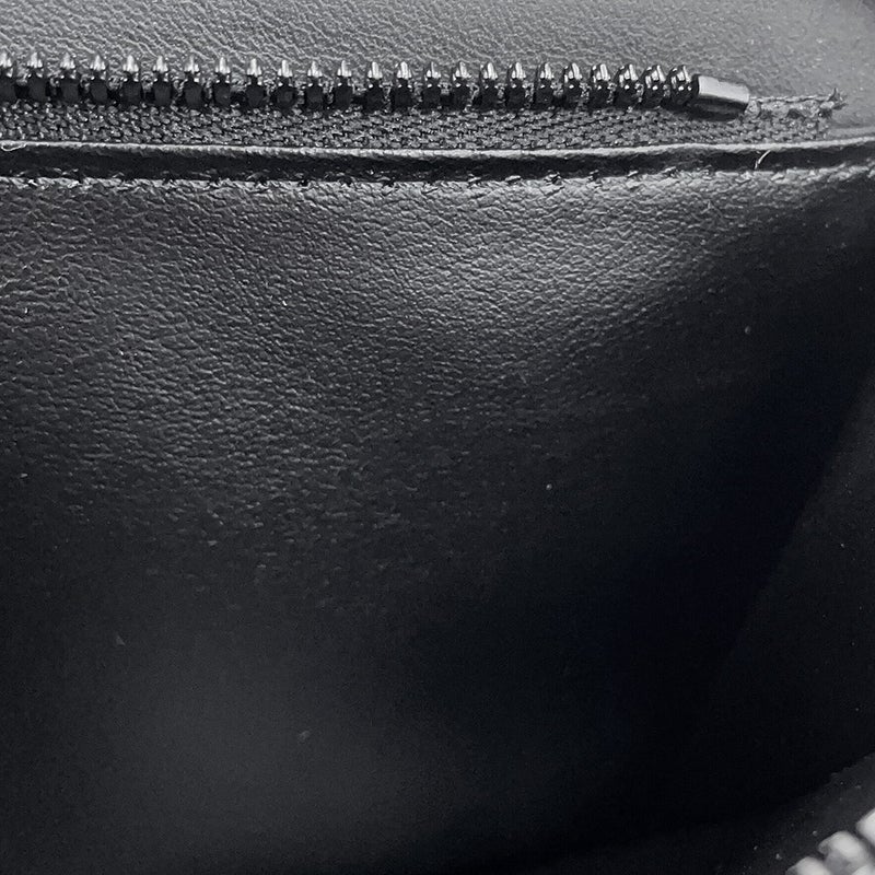 ルイヴィトン モノグラム・アンプラント インフィニティ ドット LV × YK ジッピーウォレット・ヴェルティカル M81904 草間彌生 黒 ブラック
