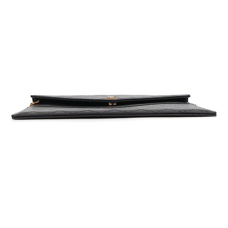 サンローランパリ クラッチバッグ ギャビー ラムスキン 685596 SAINT LAURENT PARIS 黒