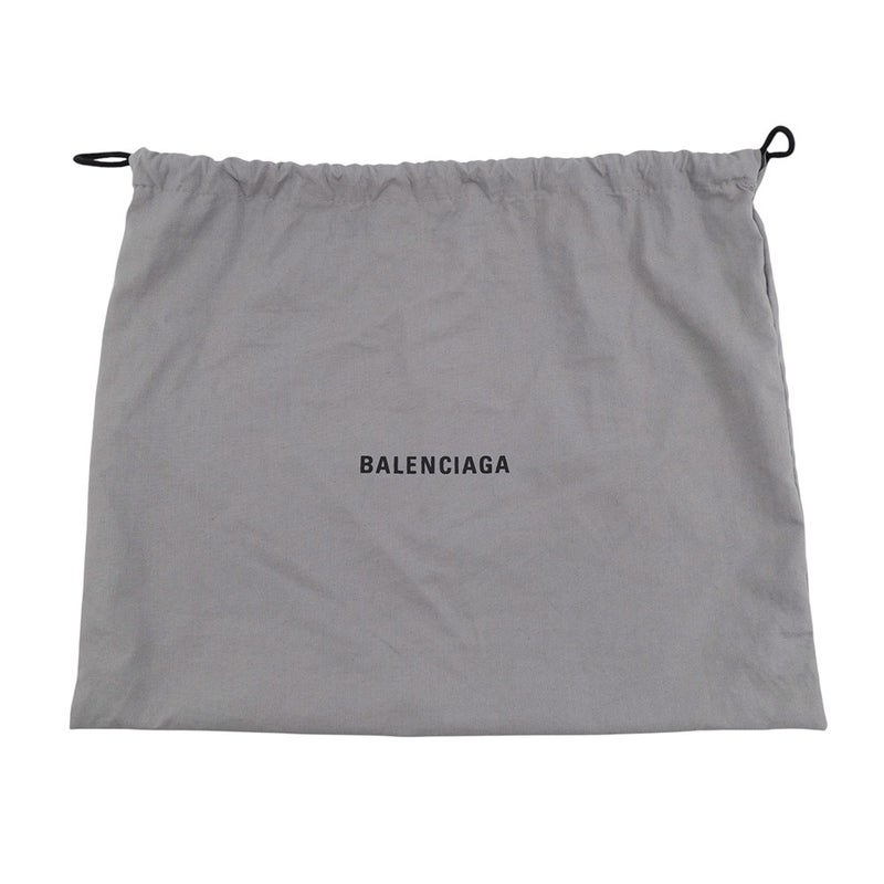 バレンシアガ ハンドバッグ Leopolda ポシェット リボン サテン 791997 BALENCIAGA 黒