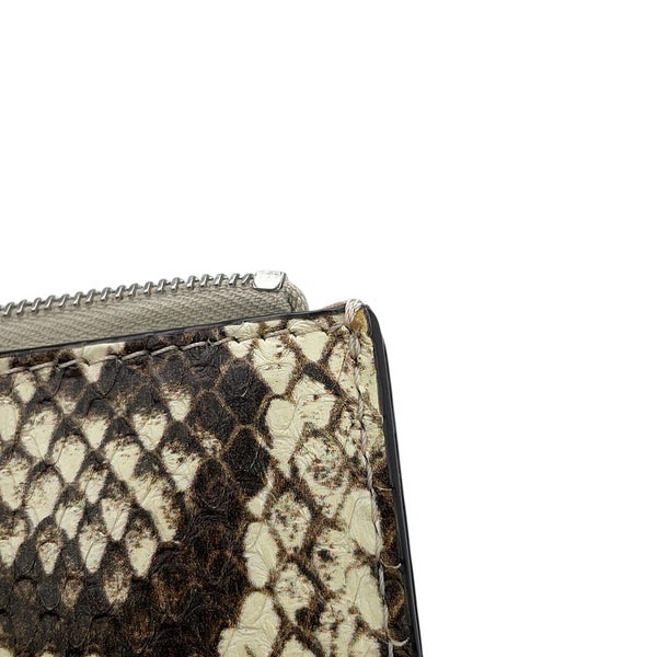 フェンディ キーケース フラグメントケース パイソン 8AP161 FENDI 財布 コインケース カードケース