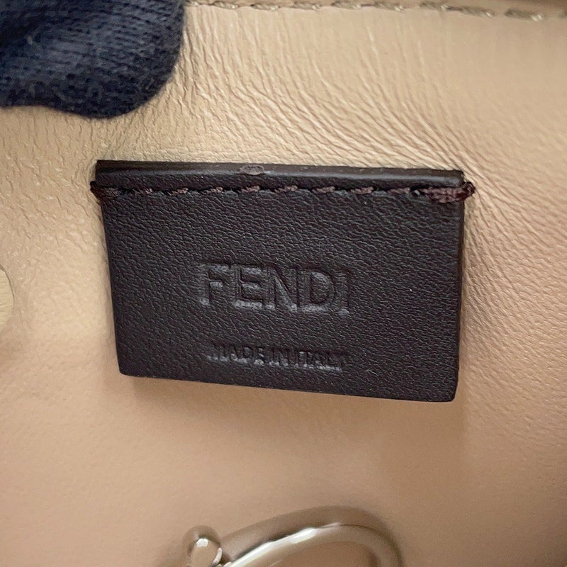 フェンディ キーケース フラグメントケース パイソン 8AP161 FENDI 財布 コインケース カードケース