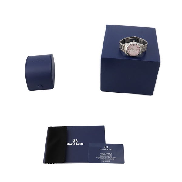 セイコー グランドセイコー ヘリテージ 20周年記念限定モデル 世界1500本限定 SBGA497G SEIKO 腕時計 ピンクグラデーション文字盤