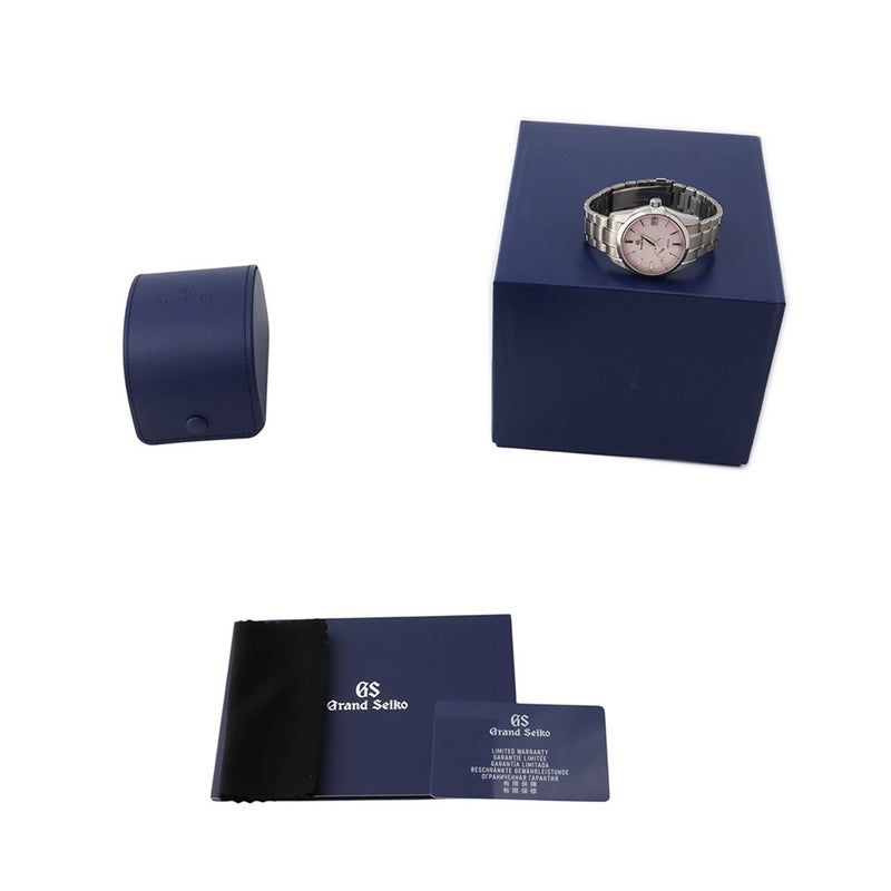 セイコー グランドセイコー ヘリテージ 20周年記念限定モデル 世界1500本限定 SBGA497G SEIKO 腕時計 ピンクグラデーション文字盤