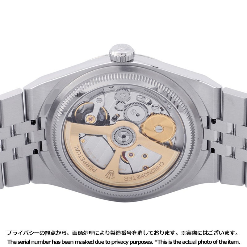 ロレックス ランドドゥエラー 40 SS/K18WG ランダムシリアル ルーレット 127334 ホワイトハニカミモチーフ文字盤