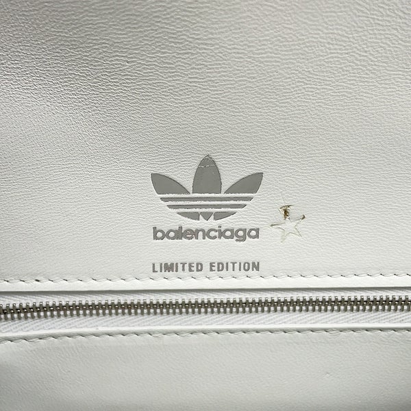 バレンシアガ ハンドバッグ アワーグラス スモール レザー 593546 BALENCIAGA 2Wayショルダー アディダス セール品 白 黒