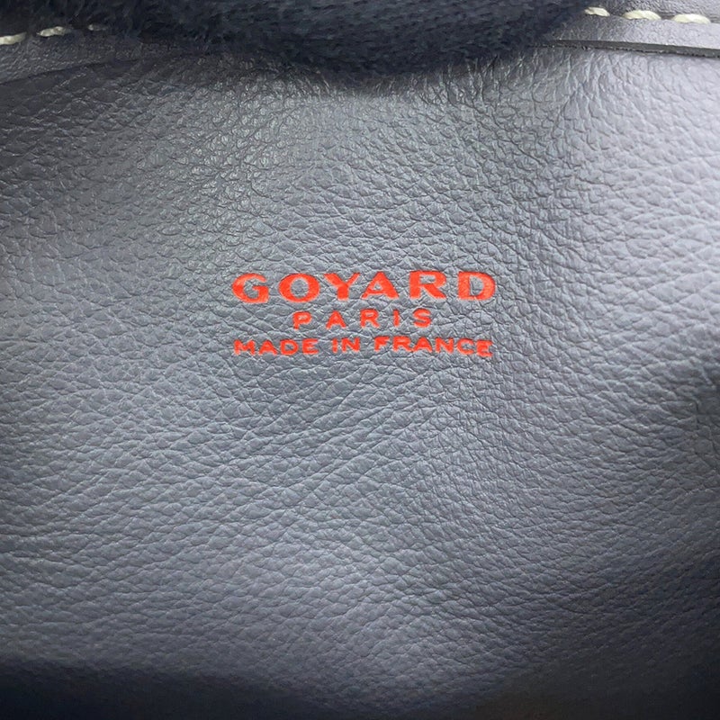 ゴヤール ハンドバッグ アンジュ ミニ リバーシブル PVC レザー ANJOUSMINCG51TY51P GOYARD ポーチ付き ヘリンボーン