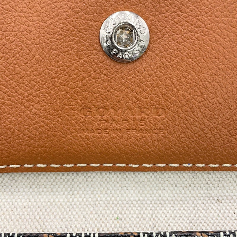 ゴヤール トートバッグ サンルイPM PVC レザー STLOUIPMLTY01CL03P GOYARD ポーチ付き ヘリンボーン 黒