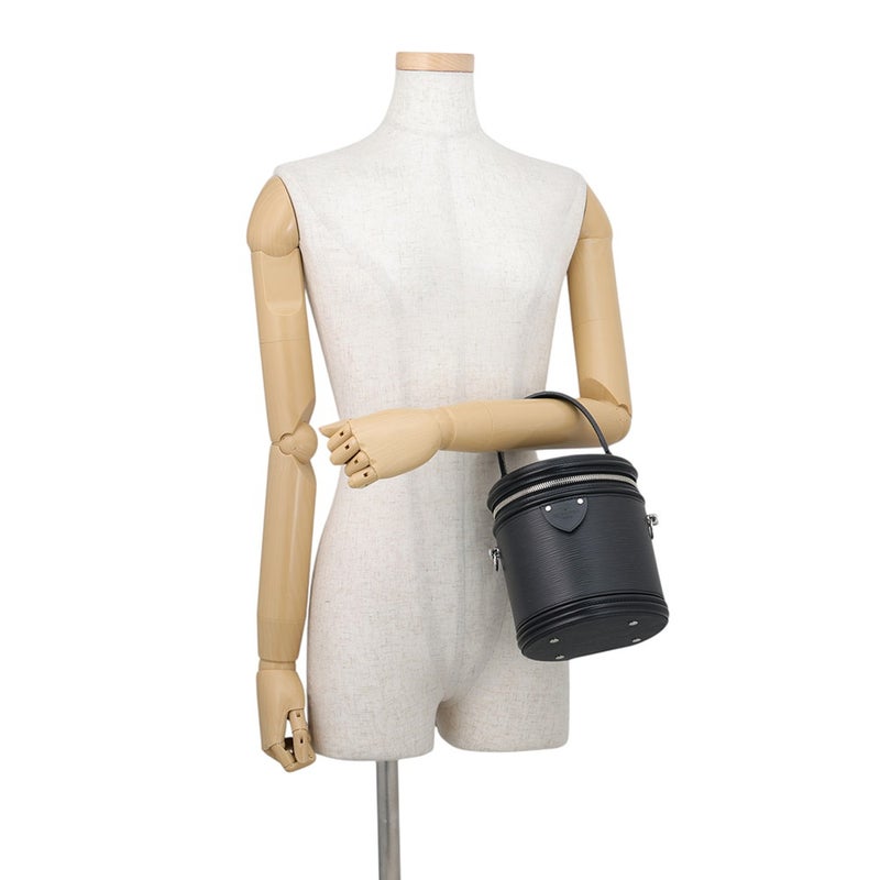 ルイヴィトン ハンドバッグ エピ カンヌ M52226 LOUIS VUITTON ヴィトン バッグ 2wayショルダーバッグ ブラック 黒