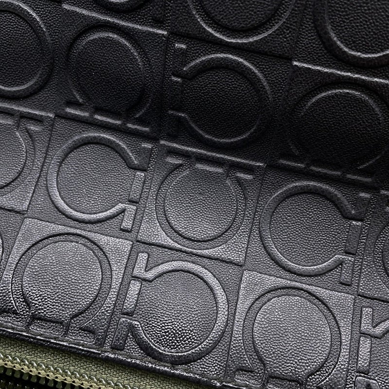 サルヴァトーレ・フェラガモ ショルダーバッグ ガンチーニ レザー Ferragamo バッグ 黒