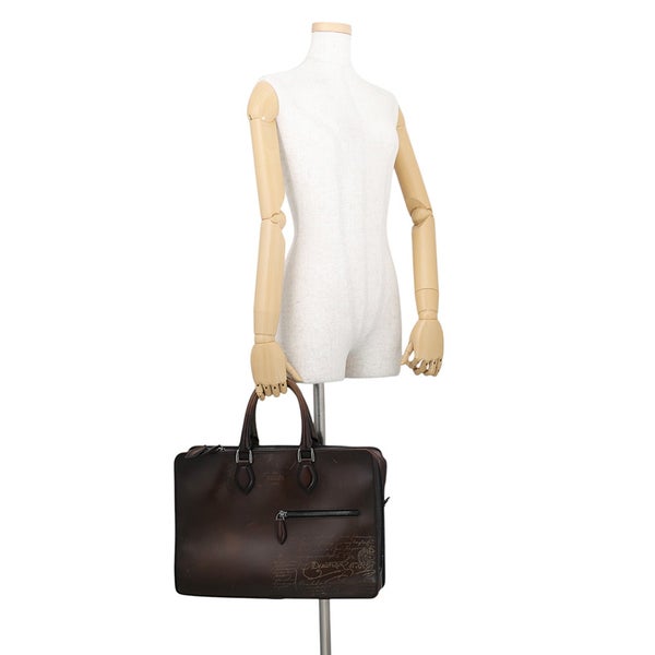 ベルルッティ ビジネスバッグ ドゥジュール スクリットレザー Berluti ２wayショルダー メンズ