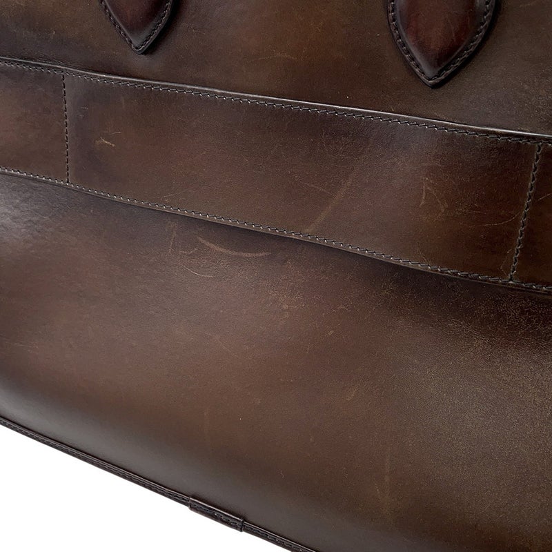 ベルルッティ ビジネスバッグ ドゥジュール スクリットレザー Berluti ２wayショルダー メンズ