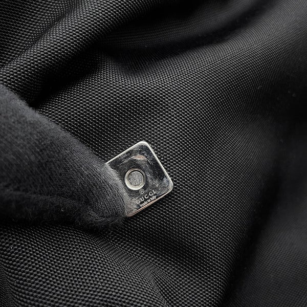グッチ ショルダーバッグ GGエンボス ナイロン/レザー 162419 GUCCI バッグ 黒