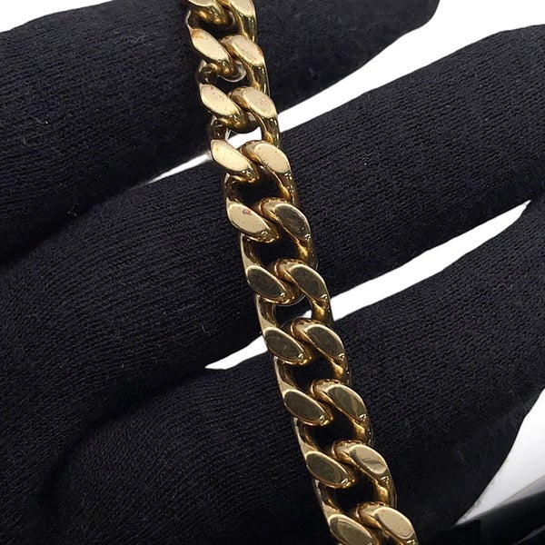 サンローランパリ チェーンショルダーバッグ ケイト モノグラム パテント 354120 SAINT LAURENT PARIS 黒