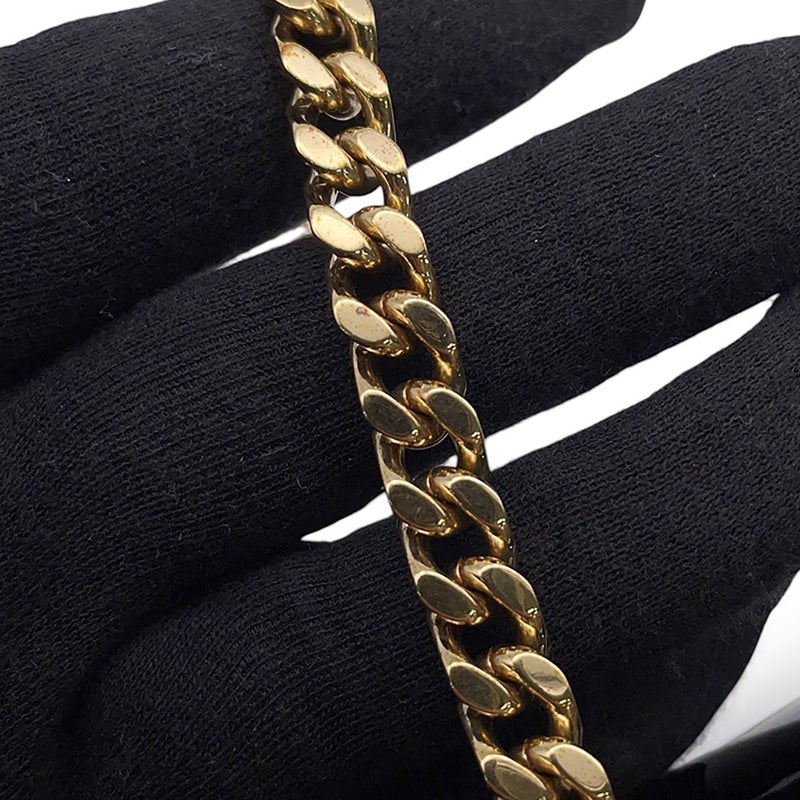 サンローランパリ チェーンショルダーバッグ ケイト モノグラム パテント 354120 SAINT LAURENT PARIS 黒