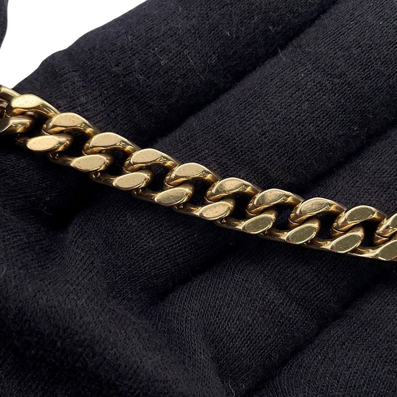 サンローランパリ チェーンショルダーバッグ ケイト モノグラム パテント 354120 SAINT LAURENT PARIS 黒