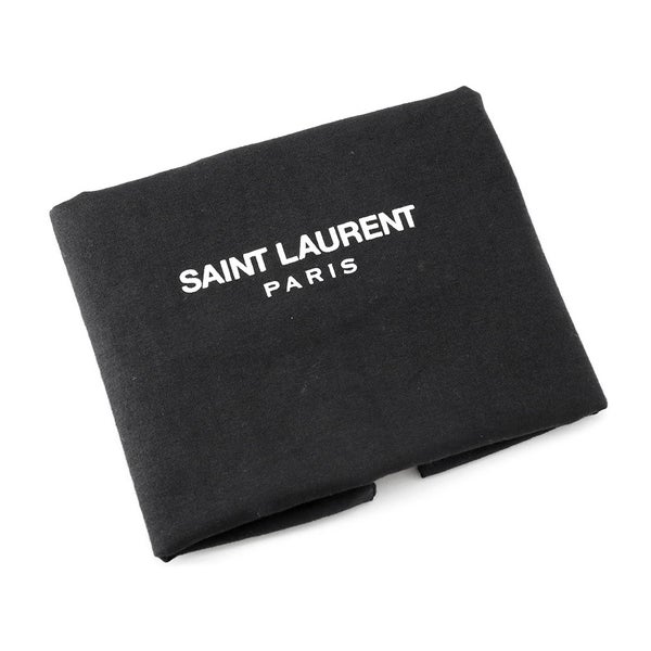 サンローランパリ チェーンショルダーバッグ ケイト モノグラム パテント 354120 SAINT LAURENT PARIS 黒