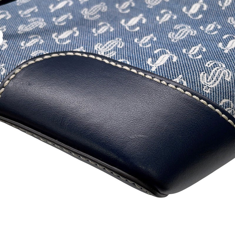 ジミーチュウ トートバッグ NINE 2 FINE キャンバス レザー JIMMY CHOO バッグ