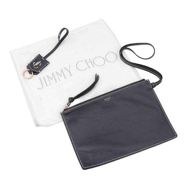 ジミーチュウ トートバッグ NINE 2 FINE キャンバス レザー JIMMY CHOO バッグ