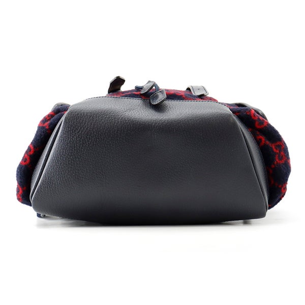 グッチ リュック GGウール レザー/ウール 598184 GUCCI バッグ バックパック