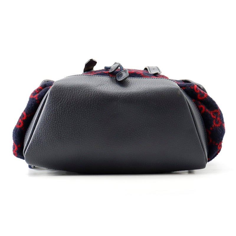 グッチ リュック GGウール レザー/ウール 598184 GUCCI バッグ バックパック
