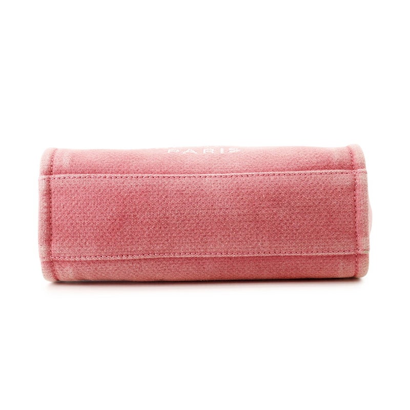 シャネル トートバッグ ドーヴィルライン トートPM ココマーク キャンバス/レザー A66939 CHANEL バッグ チェーン