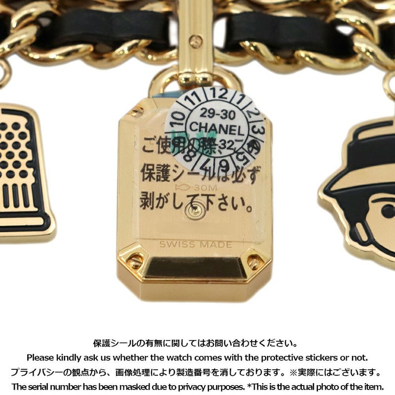 シャネル プルミエール チャーム クチュール M 限定モデル H9859 黒文字盤 レディース クォーツ