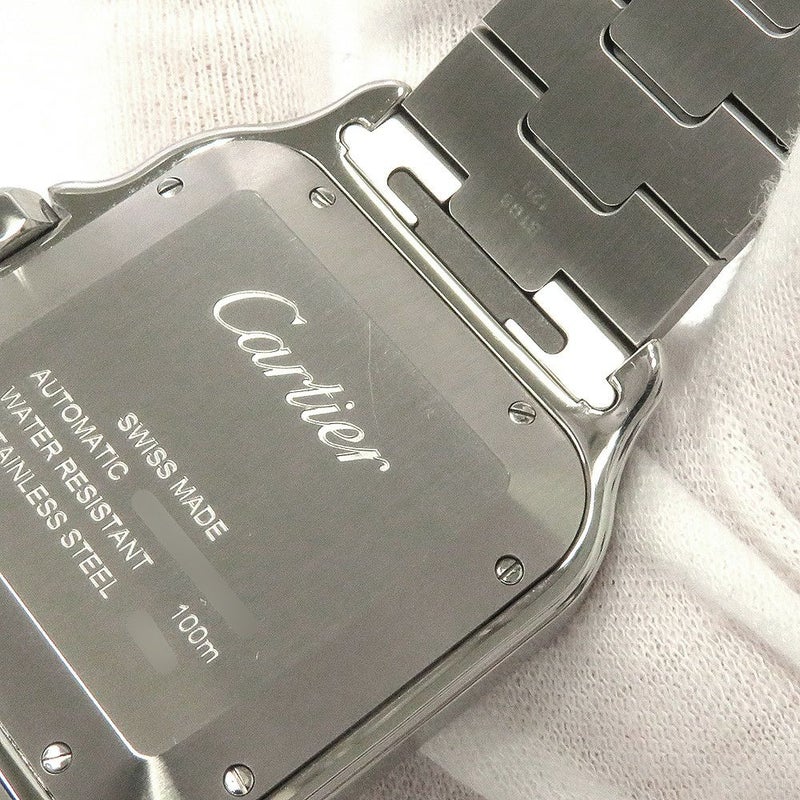 カルティエ サントス ドゥ カルティエ LM WSSA0018 Cartier 腕時計 シルバー文字盤