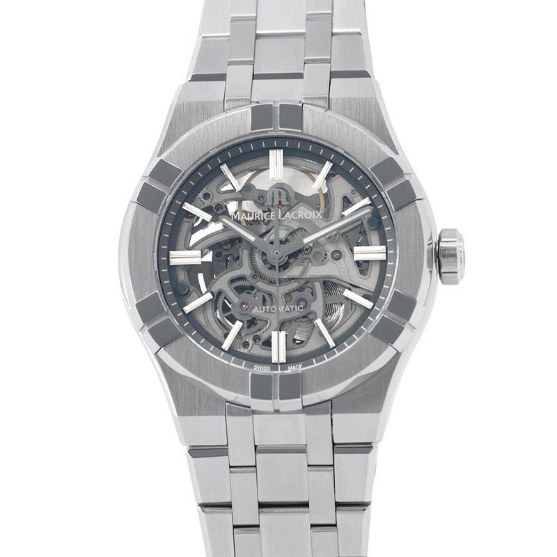 モーリスラクロア アイコン オートマティック AI6007-SS002-030-1 スケルトン文字盤