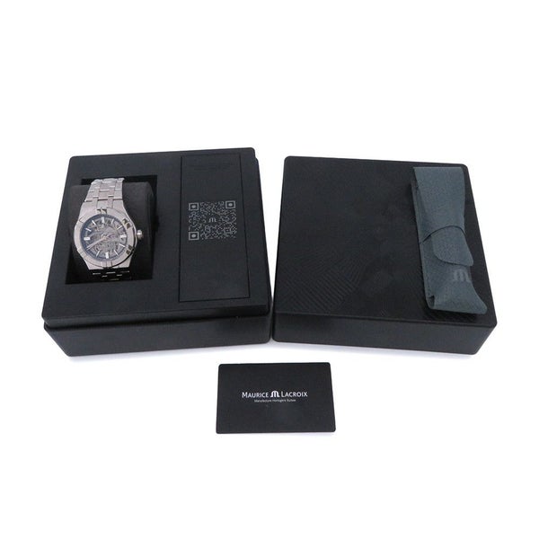 モーリスラクロア アイコン オートマティック AI6007-SS002-030-1 スケルトン文字盤