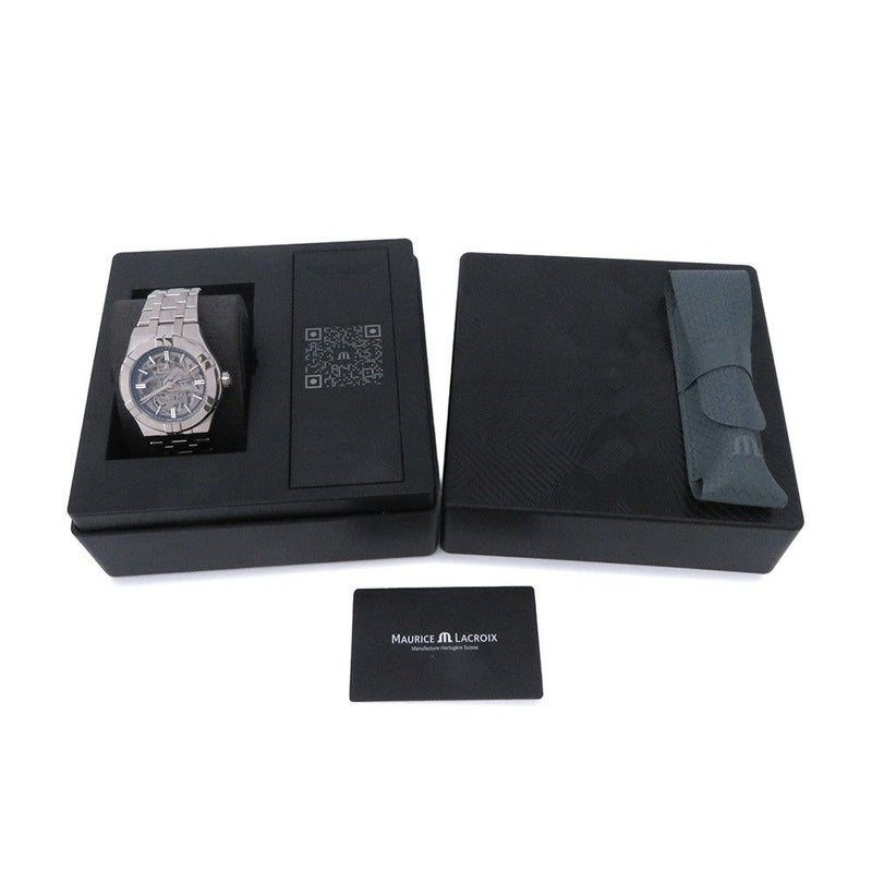 モーリスラクロア アイコン オートマティック AI6007-SS002-030-1 スケルトン文字盤