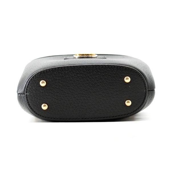 グッチ ハンドバッグ バンブー レザー 746251 GUCCI 2wayチェーンショルダーバッグ 黒