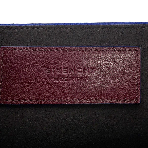 ジバンシー チェーンショルダーバッグ GV3 スモール バイカラー レザー スエード GIVENCHY バッグ