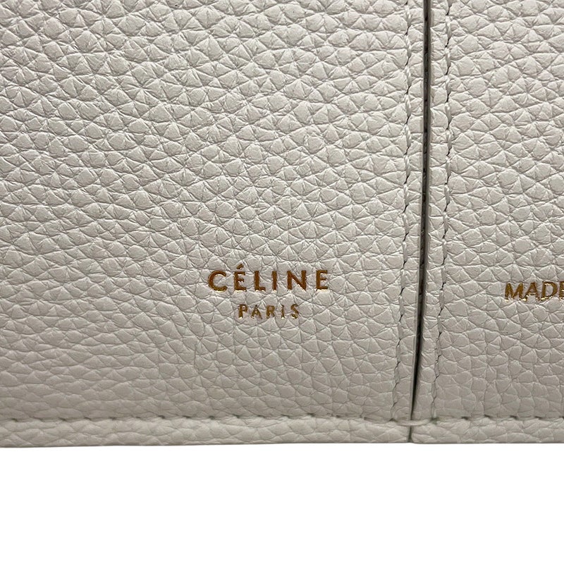 セリーヌ トートバッグ トライフォールド スモール 179043 CELINE バッグ 白