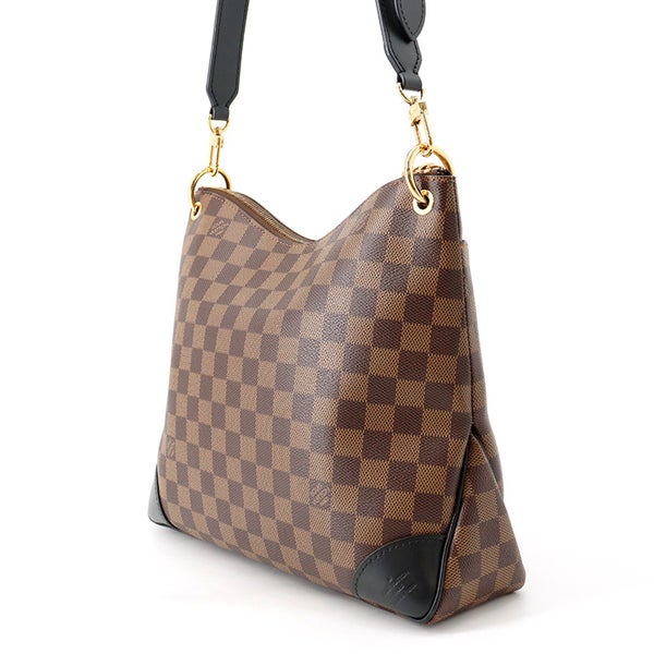 ルイヴィトン ショルダーバッグ ダミエ・エベヌ オデオン NM MM N50062 LOUIS VUITTON バッグ 黒 ブラック