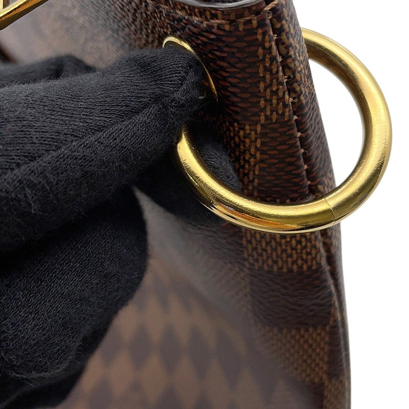 ルイヴィトン ショルダーバッグ ダミエ・エベヌ オデオン NM MM N50062 LOUIS VUITTON バッグ 黒 ブラック