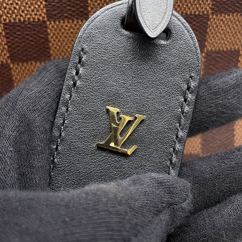 ルイヴィトン ショルダーバッグ ダミエ・エベヌ オデオン NM MM N50062 LOUIS VUITTON バッグ 黒 ブラック