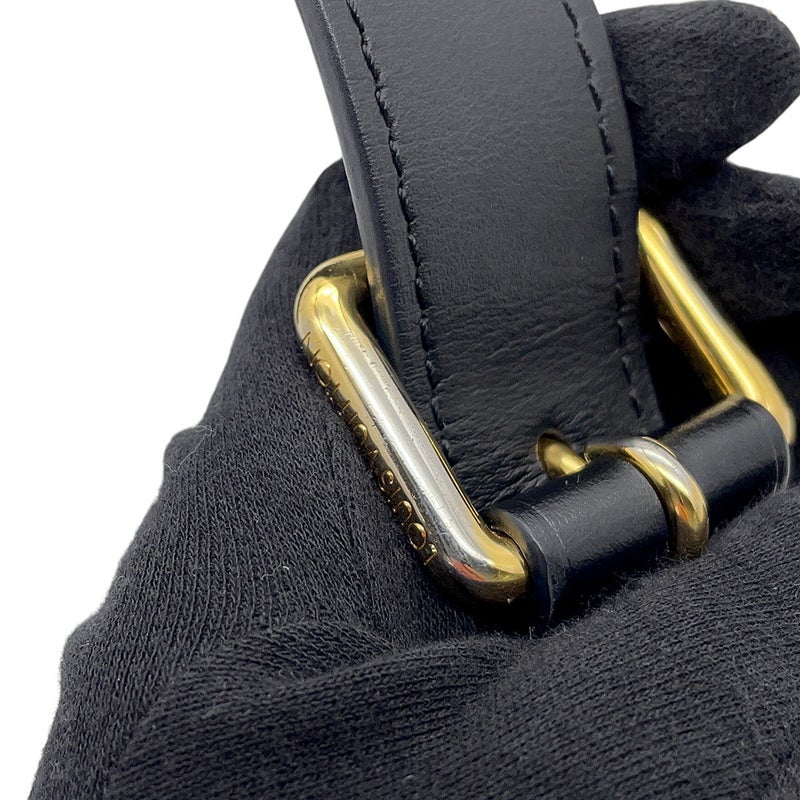 ルイヴィトン ショルダーバッグ ダミエ・エベヌ オデオン NM MM N50062 LOUIS VUITTON バッグ 黒 ブラック