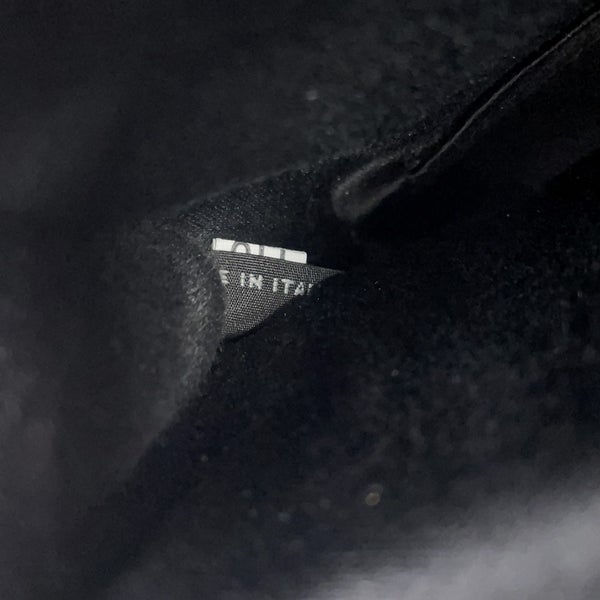 ミュウミュウ ショルダーバッグ スワロープリント レザー 5ZH011 Miu Miu バッグ 黒