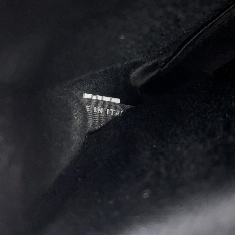 ミュウミュウ ショルダーバッグ スワロープリント レザー 5ZH011 Miu Miu バッグ 黒