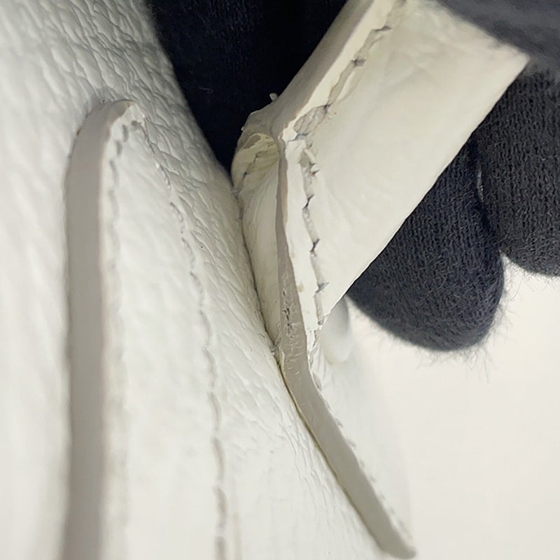 メゾンマルジェラ ハンドバッグ 5AC ミニ ドローストリングバッグ レザー キャンバス SB3WD0005 Maison Margiela 2WAY 白