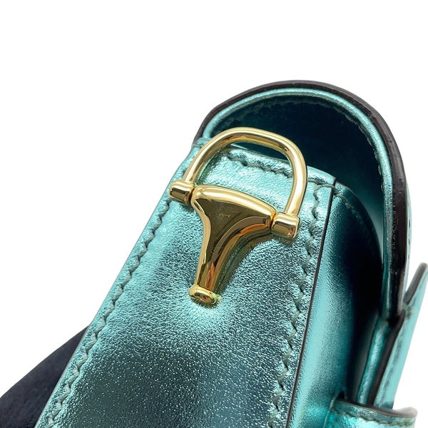 グッチ チェーンショルダーバッグ ホースビット 1955 ナノ レザー 760253 GUCCI