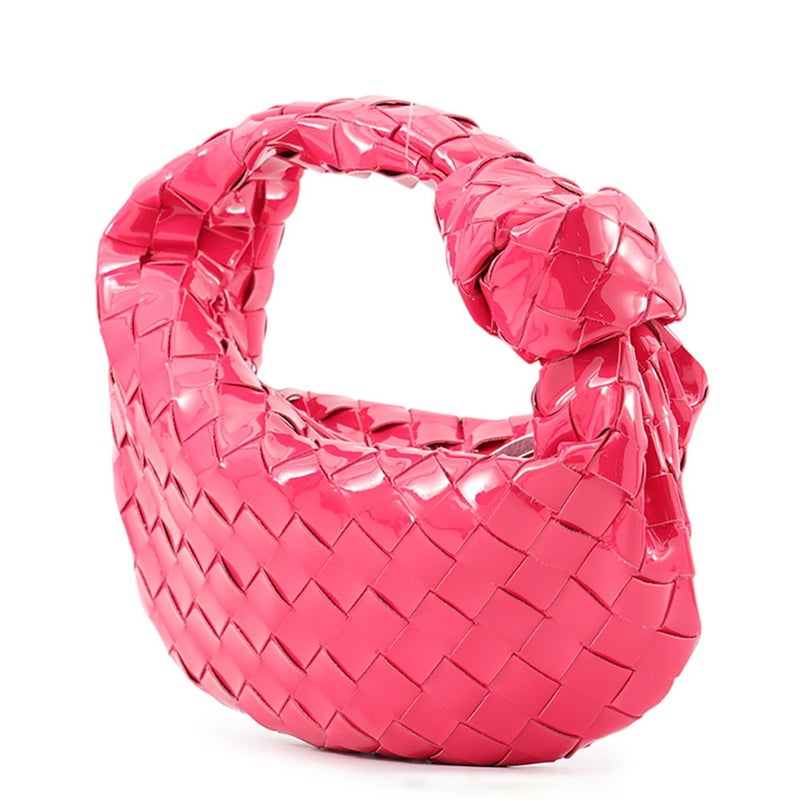 ボッテガヴェネタ ハンドバッグ イントレチャート ミニ ジョディ パテント 651876 BOTTEGA VENETA