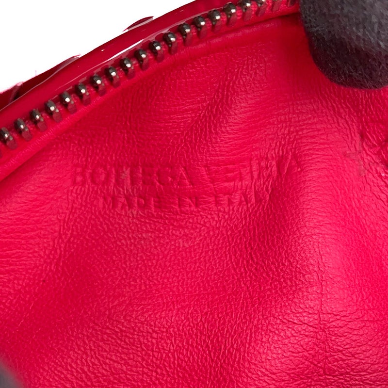 ボッテガヴェネタ ハンドバッグ イントレチャート ミニ ジョディ パテント 651876 BOTTEGA VENETA