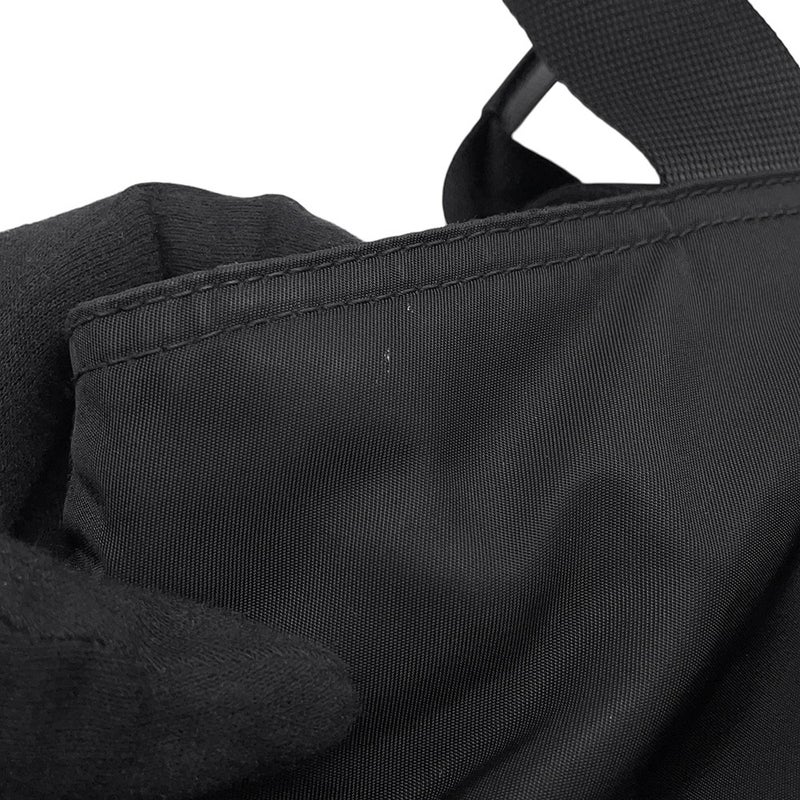 プラダ ハンドバッグ ナイロン トライアングル ロゴ 1BG867 PRADA 2wayショルダー 黒