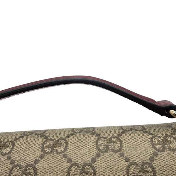 グッチ ハンドバッグ ホースビット 1955 トップハンドル GGスプリーム/レザー 815206 GUCCI 2wayショルダーバッグ