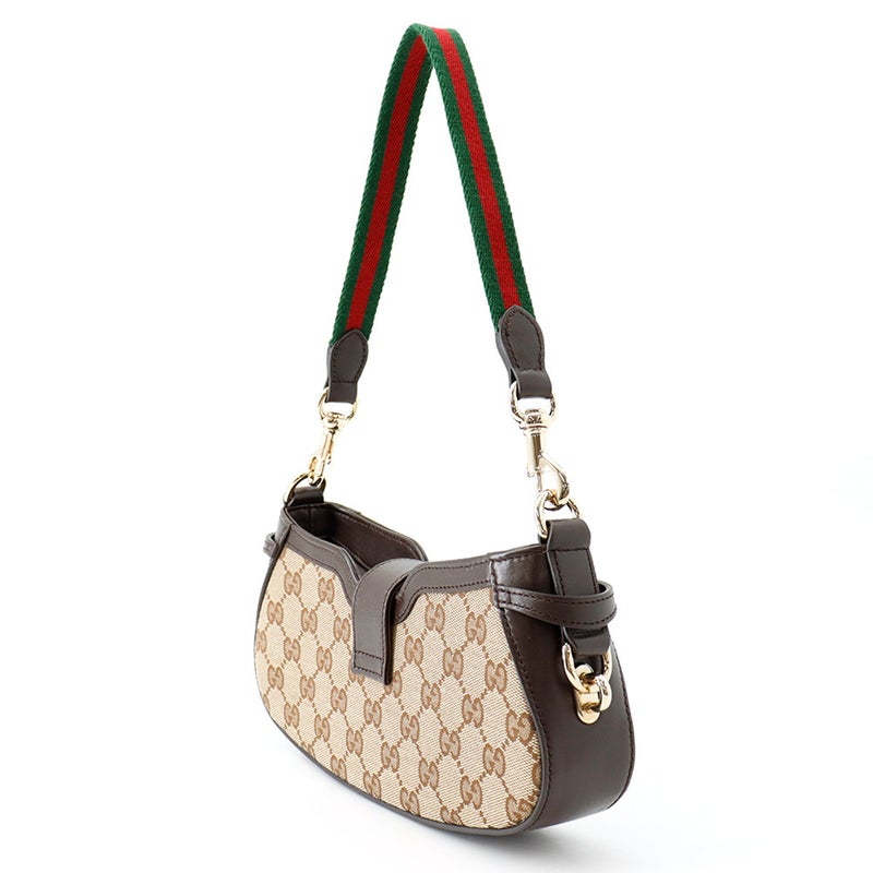 グッチ ショルダーバッグ ムーンサイド ミニ GGキャンバス/レザー 786015 GUCCI バッグ