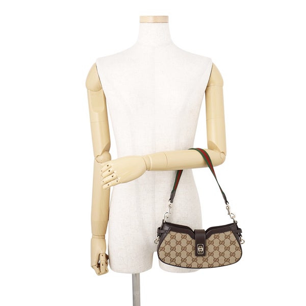 グッチ ショルダーバッグ ムーンサイド ミニ GGキャンバス/レザー 786015 GUCCI バッグ
