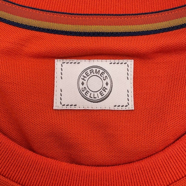 エルメス Tシャツ トレーニング エルメス セリエ パリ ストレッチ メンズサイズXL HERMES 半袖
