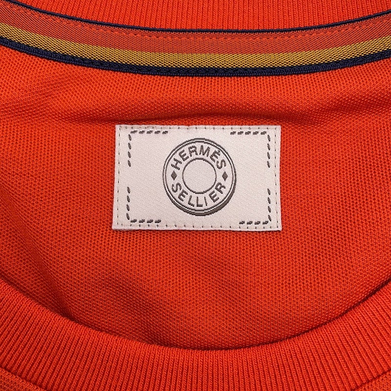 エルメス Tシャツ トレーニング エルメス セリエ パリ ストレッチ メンズサイズXL HERMES 半袖