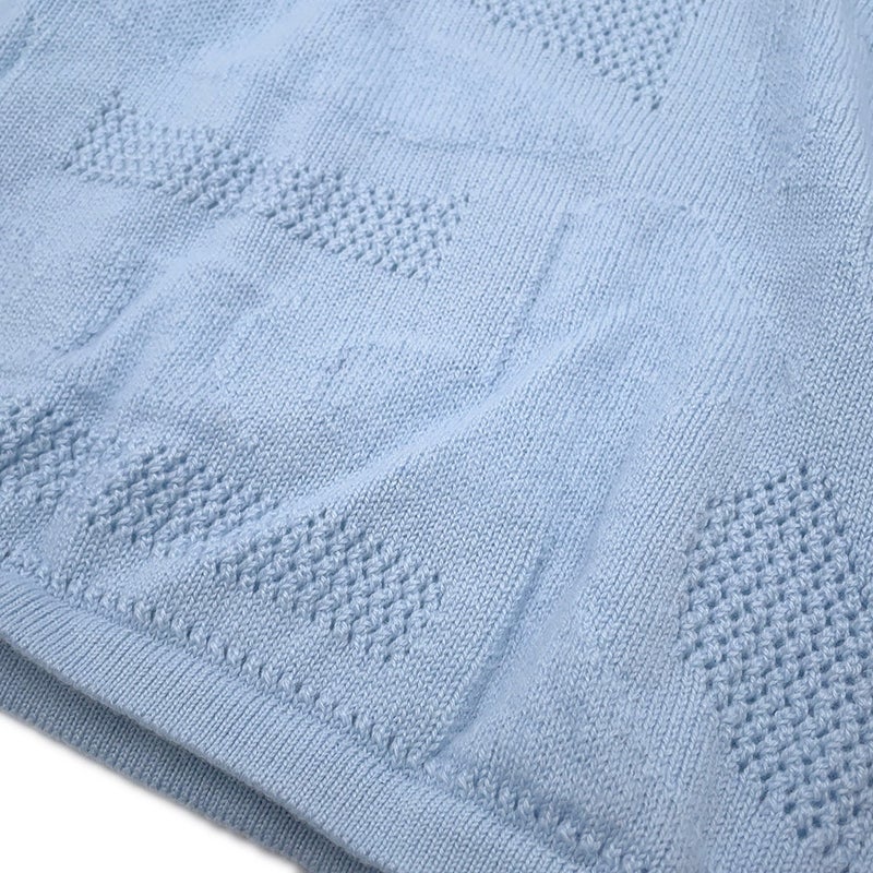 エルメス ニット ランセーニュ・デュ・セリエ カシミヤ レディースサイズ40 HERMES ノースリーブニット